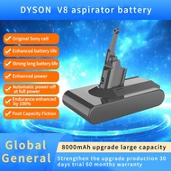 Domestic delivery 12H shipping Dyson V8 battery dyson v8 battery V8 SV10 for Dyson Battery extra lon