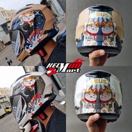 Zeus 613C AJ42 LUCKY CAT NEKO Modular Helmet Zeus Helmet ZS613C ZS-613 613