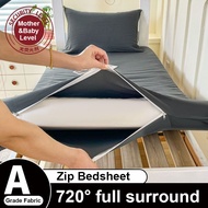 [ship in 24h]Single Zip / Cadar Zip / Single Zipped Bedsheet / Cadar Berzip / Zip Bedsheet / Zipper单