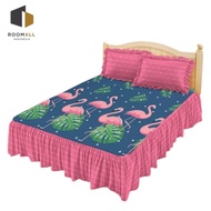 Sprei Rumbai Lady Rose Flamingo Ukuran 180x200 King Seprei Lady Rose