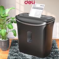Deli Automatic Cross-cut Paper Shredder Machine 8 sheets Paper Feed 15L Mute Shredder Machine E9947