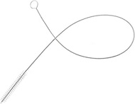 2 Pcs Cleaning Brush Bristle Tip 3/8” by 32” Inch Long - Flexible Cleaner Tool for Clean Keg, Feedin