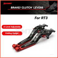 For CYCLONE/WMOTO RT3/RT3S 250 Brake Lever Set Adjustable Folding Handle Levers Accessories Parts