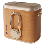 JAMAY พัดลมเหน็บเอว พัดลมระบายความร้อน สามเกียร์พลังงานลมที่แข็งแกร่ง อายุการใช้งานแบตเตอรี่ที่ยาวนา