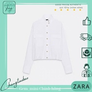 ZR AUTH White long-sleeved elastic shirt size S 165/84a