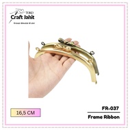 FR-037 | Wallet Frame | Handmade Frame Pouch | Kisslock Metal Frame – 16.5CM