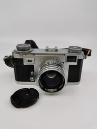 Contax iiA 連Nippon Kogaku Nikkor-S.C 5cm f1.4 大光圈標準鏡