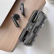 G 2 0 Mecha Bluetooth Ears HD Sound Quality Long Battery Life Power Display Cool Battleship Appearan