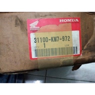 HX135 Honda Raider Super Sprint A.C. Generator Flywheel Original Japan ( 31100-KM7-972 )