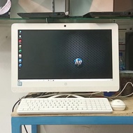PC ALL IN ONE CORE I3 GEN 7 AIO HP 20-C302D PUTIH