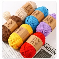 Sweet Candy Crochet Knitting T-Shirt Yarn / Fabric Yarn