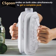 C5GOON 2 in 1 Folding Ice Maker Water Bottle Silicone Ice Cube Tray Ice Grid Mold Kawaii Bottle Camp