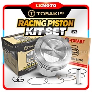TOBAKI RACING PISTON KIT SET EX5 DREAM 53MM~56MM SRL115 FI WAVE125 57MM