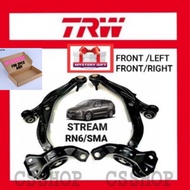 TRW HONDA STREAM RN6 , SMA LOWER ARM FRONT LEFT AND RIGHT TRW NEW TRW SUSPENSION