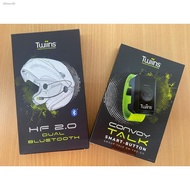 ◄◆№🔥 Twiins HF2 HF3 Bluetooth Helmet Earphone / Headset (Original)🔥CONVOYTALK