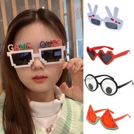 Creative glasses Funny birthday glasses personality glasses.