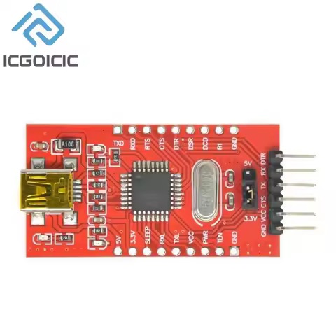 FT232 FT232BL FT232RL USB 2.0 To TTL Level Download Cable To Serial Board Adapter Module 5V 3.3V Deb