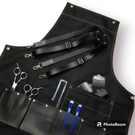 (cash on delivery) barista barbershop apron, shaving apron, barbershop apron, barberman apron