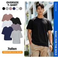 7allen Casual Regular-Fit Cotton T-shirt, Unisex Oversized T Shirt, T Shirt Men, T Shirt woman, 1pc