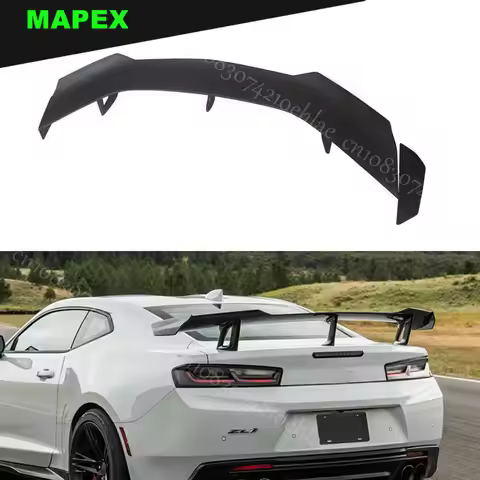 Trunk Spoiler Wing For 2016-2022 Chevy Camaro ZL1 1LE Style LT RS SS Matte Black