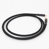 Preffair X401D USB Type C Cable HiFi USB B To C Audio Data Cable For DAC Mobile Tablet