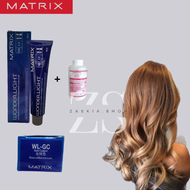 Matrix paket Wonder Light Gold Copper WL-GC hair color 90ml & oxydant 135ml 6%or 9%