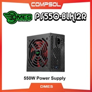 DMES PS550-BLK12R 550W Power Supply/ DMX 550W Power Supply Black Edition
