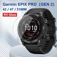 For Garmin epix Pro (Gen 2) 42/47/51MM Tempered Glass Screen Protector for GARMIN EPIX PRO Gen2 Prot