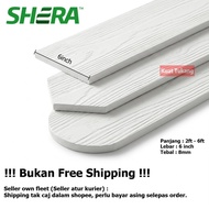 SHERA PLANK 6 INCI x 8MM / FACIAL BOARD  / PAPAN CANTIK / PAGAR DINDING SIMEN / PAPAN LELEH / CEMENT