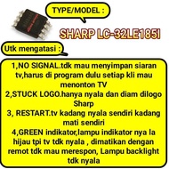 komponen IC eprom memory Sharp LC-32LE185I LC-32LE1851 LC-32LE185M