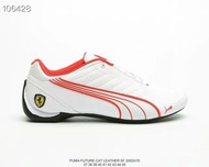 全新🌸 Puma休閒皮鞋男士 法拉利平底男鞋 帥氣小白鞋 潮流小皮鞋 純皮開車鞋