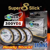 POWER PRO SUPER 8 SLICK 300YDS Line Braided USA x8 PE Fishing Line Braided X8 UL Line Fishing Tackle