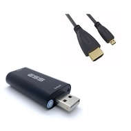 ESS HDMI Video Capture + Micro HDMI to HDMI Cable 1.8m