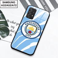 Samsung A32 - A52 - A72 - Softcase Glass - FodBall -S30 - Casing Hp - Pelindung hp-Case Handphone- -Casing Hp Samsung A32 - A52 - A72 - Softcase Glass Kaca -