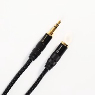 川木W181 發燒單晶銅鍍銀3.5mm 公對母 3.5 電腦音響 aux 延長線