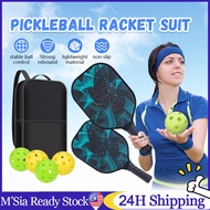 Pickleball Paddle Fiberglass Full Set Beginner Surface Pickleball Set Pickleball Rackets Pickle Ball