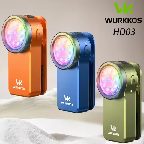 Wurkkos HD03 680LM USB C Rechargeable Pocket Flashlight Spot and Flood Portable EDC RGB Torch with M