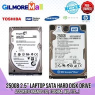 ♞,♘,♙Assorted 2.5" LAPTOP SATA HARD DISK DRIVE 120Gb,160Gb, 250Gb, 5400RPM | Gilmore Mall