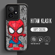 Y-1 Spider-Man Silicone Casing for Realme GT NEO6 SE C63 Narzo N61 N55 6 N53 C33 5G Case