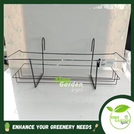 Baba WH-35-3" Planter Box Hanging Stand Black