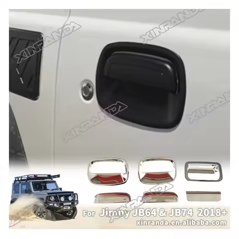 2 Doors Jimny Interior Door Handle Bowl Trim Cover For Suzuki Jimny JB64 JB74 2018-2025 3 Door Jimny