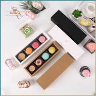 [20pcs/pack] (23.3*5.6*4.9cm) 3Colors Kraft Paper Drawer-type Gift Box For Present / DIY Rectangle Display Box For Macaron Mooncake Packaging / Handmade Cookies Candy Pastry Box Package / Goodies Box / Doorgifts
