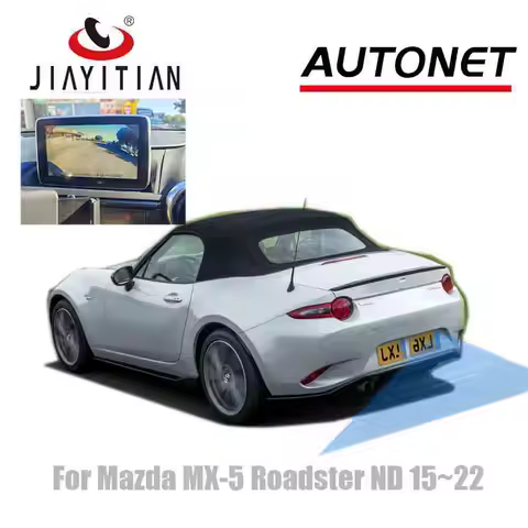 JIAYITIAN Fish Eye Camera For Mazda MX5 RF Roadster ND mx-5 2015~2025 Backup Parking Reversing Camer