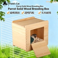 Parrot Breeding Box Hanging Nest for Cockatiel Budgie Lovebird Warm Incubation Bird Cage Accessory