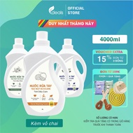 ECOCARE Organic Soap Hand Sanitizer 4 liters - Free 250ml bottle - Cleans bacteria, cares for hand s