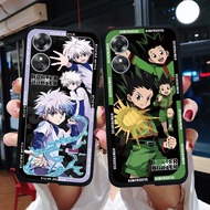 Casing for OPPO A17 A17K CPH2477 CPH2471 HUNTER gon Killua Soft Cover