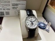 浪琴 Longines 巨擘系列 月相/白色麥穗紋