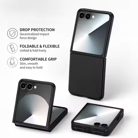 Anti-Fingerprint Cover for Samsung Galaxy Z Flip7 FE Flip6 Flip 6 7 5G Flip5 Flip4 Flip3 Flip 4 3 5 