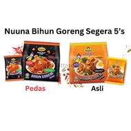 NUUNA BIHUN GORENG SEGERA ASLI / PEDAS 5 PACKS X 65GM