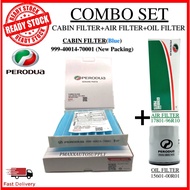 Air Filter Alza / Myvi  + ORIGINAL Cabin Filter Perodua Myvi Lagi Best / Axia / Alza / Bezza + Perod